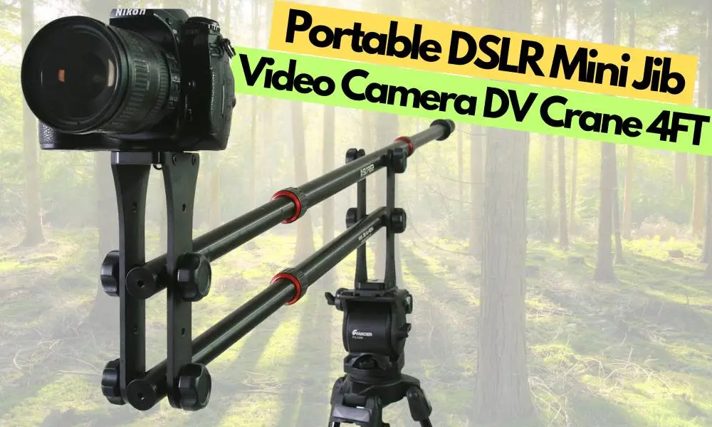 Portable DSLR Mini Jib Video Camera DV Crane 4FT from ePhoto