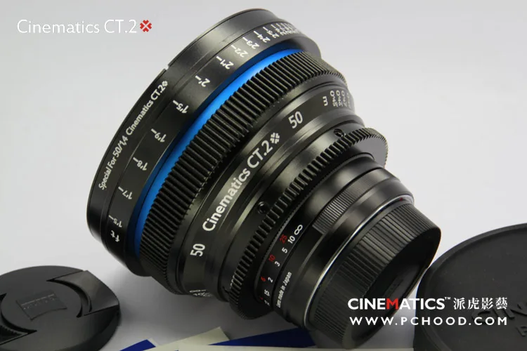 Cinematics CT2 Custom Housed Zeiss Lens Pict 1