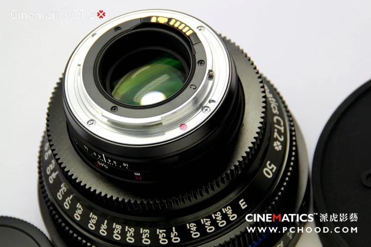 Cinematics CT2 Custom Housed Zeiss Lens Pict 2